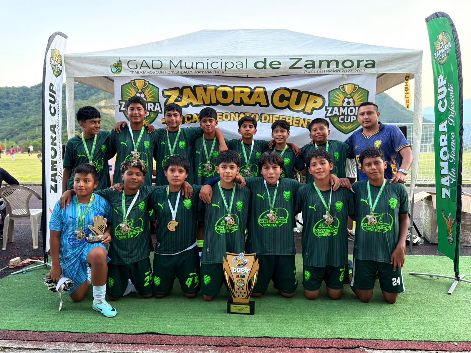 FEDE Zamora destaca en la Zamora CUP y avanza hacia “Chiclayo Perú 2026”