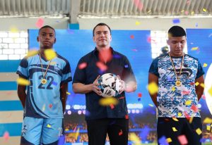 PRESIDENTE DANIEL NOBOA INCREMENTÓ 25 % EN LA ASIGNACIÓN PRESUPUESTARIA AL DEPORTE EN 2026