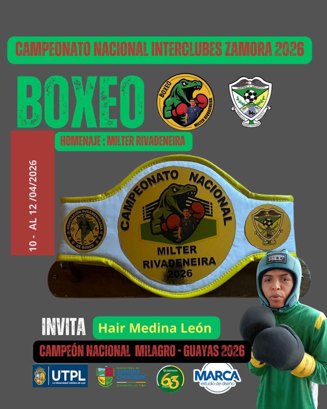 Campeonato Nacional de Boxeo Interclubes           A 4 días de Instalarse el Ring de Zamora