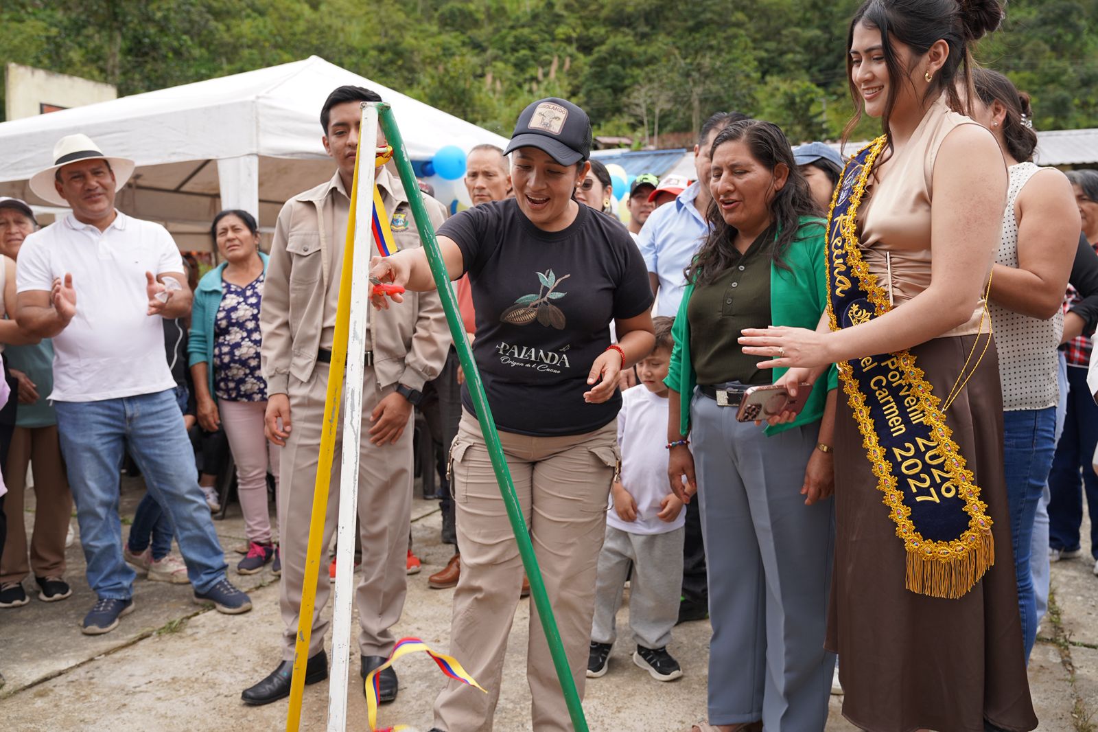 Prefectura inicia la construcción de una nueva cubierta, esta vez en El Porvenir del Carmen