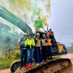 Tercer proyecto de asfaltado inició en Yantzaza